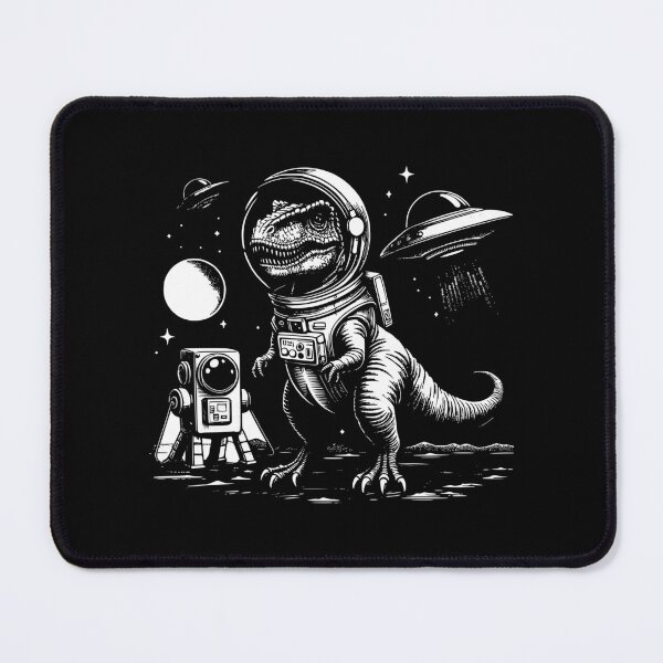 Item preview, Dino Astronomer, Dinosaurs in Astronomer suite, Funny Shirts for Men and Women designed and sold by DekoDesignsHub.