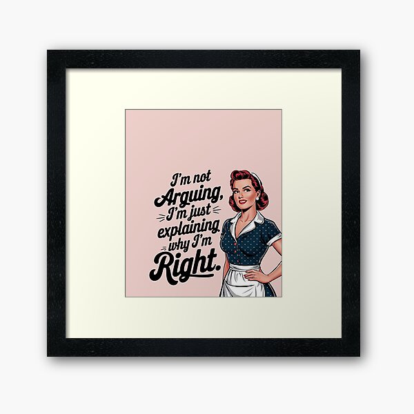Item preview, Sarcastic Vintage Housewife designed and sold by AniArtPL.
