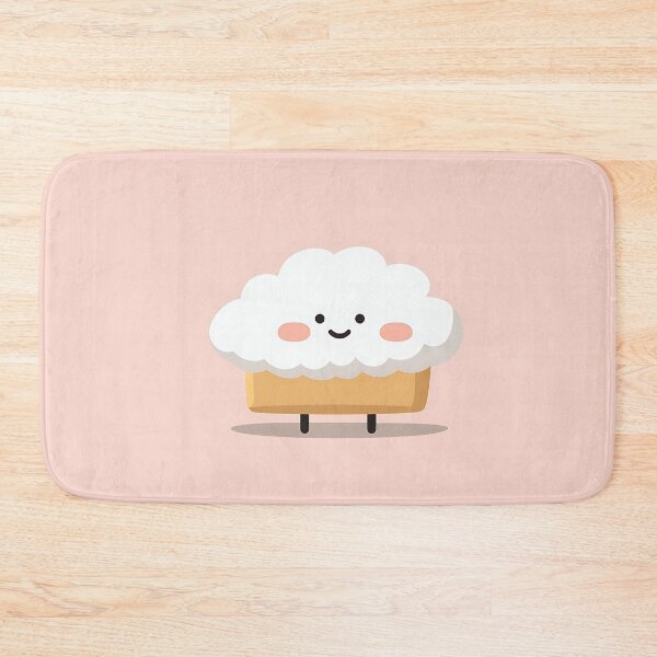 Item preview, Adorable Cloud Illustration with Minimalist Pastel Design designed and sold by GoldenTealArts.