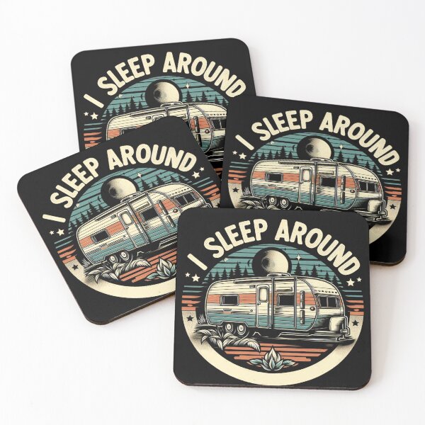 Item preview, Funny Retro Camper Van Design designed and sold by Aredbox.
