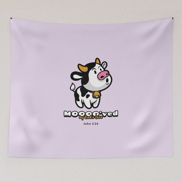 Item preview, mooo'ved by God's love designed and sold by Texasgal15.