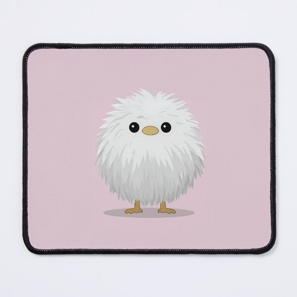 Item preview, Cute Minimalist White Bird Illustration designed and sold by GoldenTealArts.