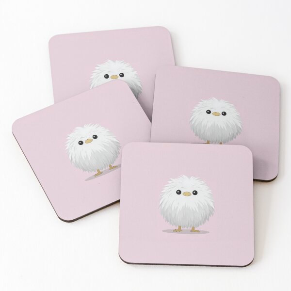 Item preview, Cute Minimalist White Bird Illustration designed and sold by GoldenTealArts.