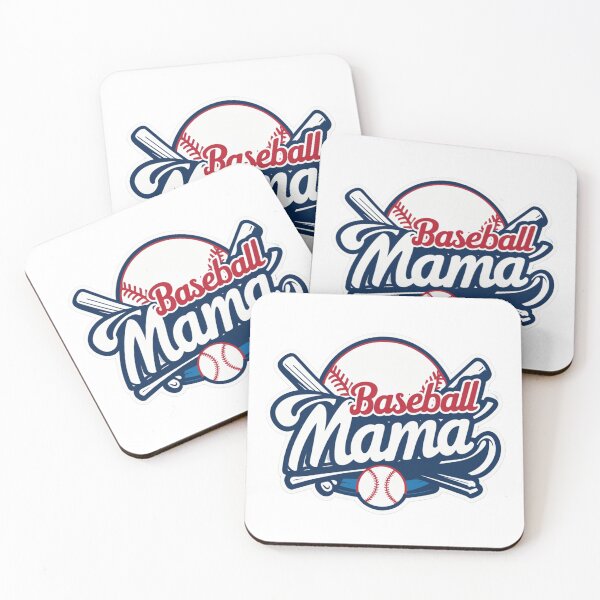 Item preview, Baseball Mama Sticker - Vintage Baseball Mom Design designed and sold by Kawaii Planet Studio.