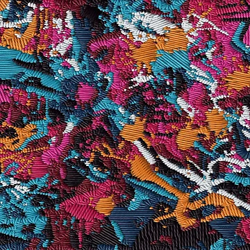 Artwork thumbnail, Embroidery Splash Pattern by RWT-Design