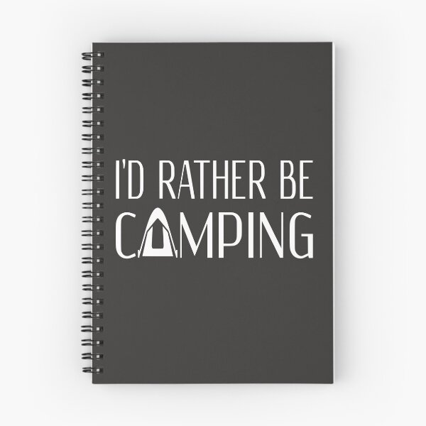 Item preview, I'd Rather Be Camping designed and sold by coolfuntees.