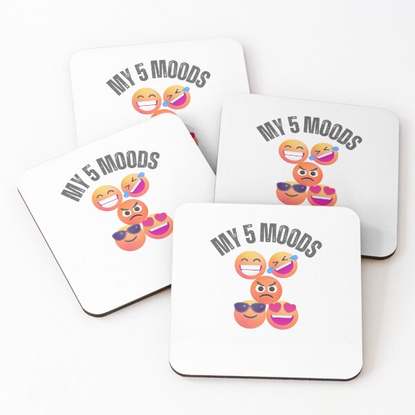 Item preview, My Five Moods Funny Ladies designed and sold by santoshputhran.