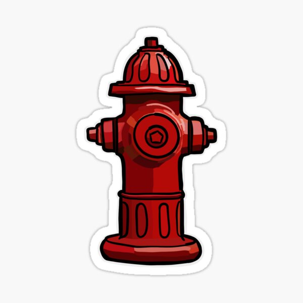 Item preview, Red Fire Hydrant designed and sold by smooshpaw.