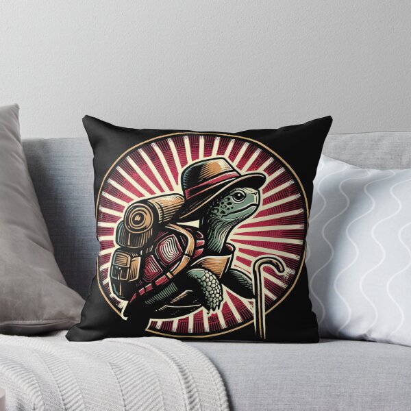 Item preview, Adventurous Turtle - Retro Nature Explorer Design designed and sold by Aredbox.