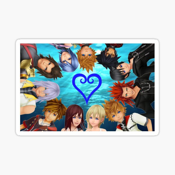 Kingdom Hearts Crew Sticker
