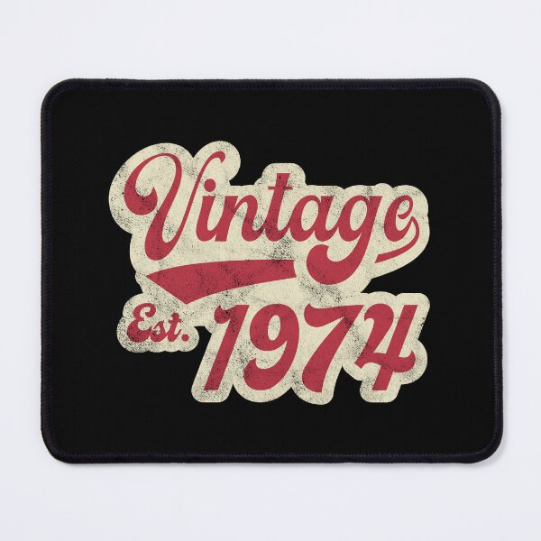 Item preview, Vintage Est 1974 designed and sold by PaulSDesign.
