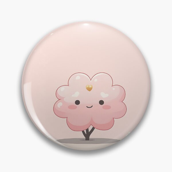 Item preview, Cherry Blossom Tree Cartoon With Pink Design designed and sold by GoldenTealArts.