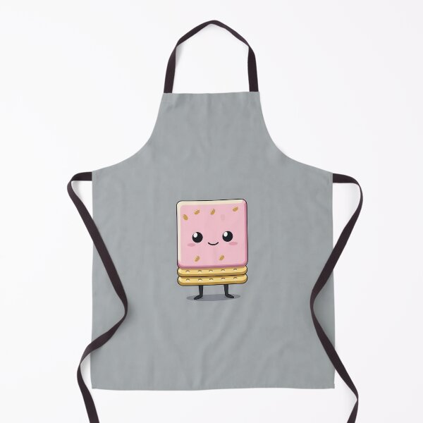 Item preview, Pink Waffle Cartoon With Golden Sprinkles designed and sold by GoldenTealArts.