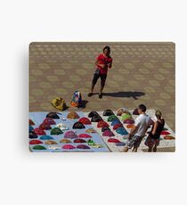 Fans from Seville Canvas Print