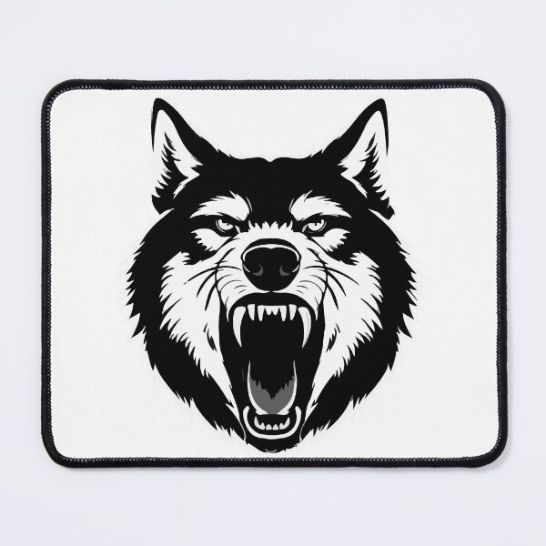 Item preview, The roaring wolf designed and sold by zhOversky.