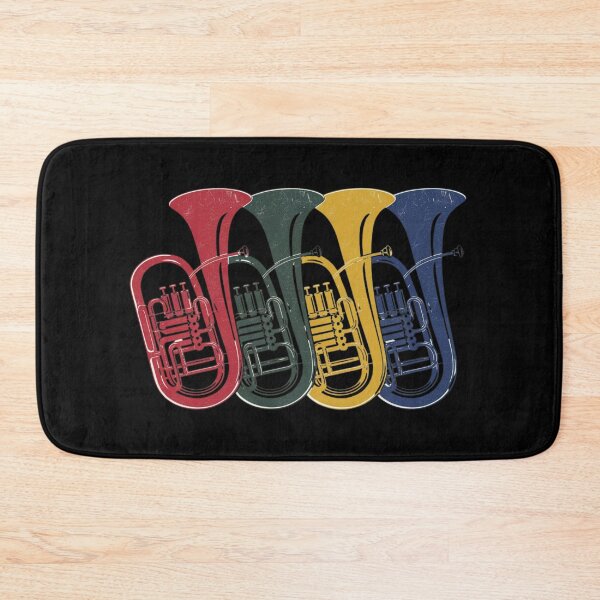 Item preview, Euphonium Player Brass Band Retro Vintage designed and sold by ladyindigital.