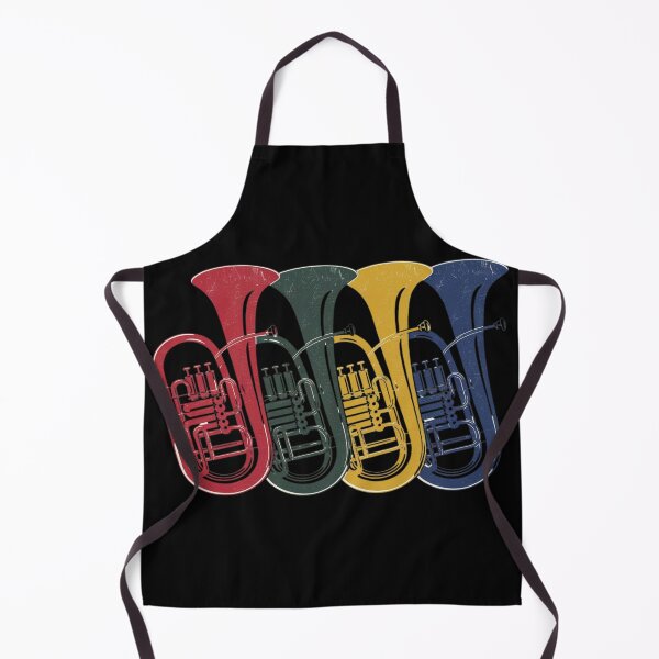 Item preview, Euphonium Player Brass Band Retro Vintage designed and sold by ladyindigital.