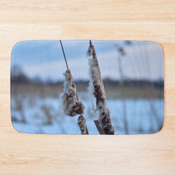 Item preview, Bulrush in blue. Kulovesi views 2024 designed and sold by Jouko Lehto Photography.