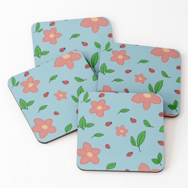 Item preview, Flowers and Ladybugs designed and sold by jesscargill.