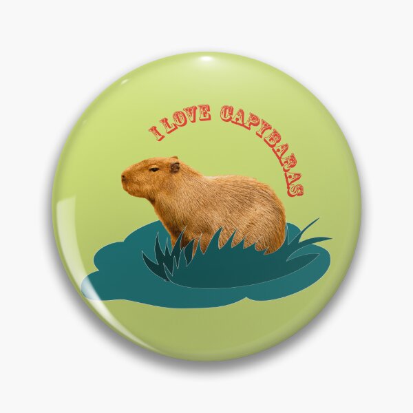 Item preview, I love capybaras Funny designed and sold by Vac1.