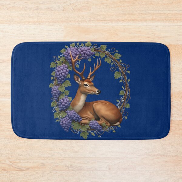 Item preview, Arkansan State Deer And Grape Vine Vector Design designed and sold by taiche.
