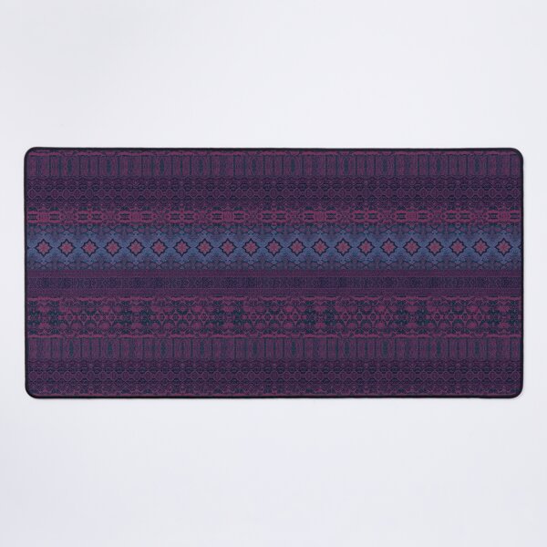 Item preview, Boho Mirage - purple and blue patchwork print designed and sold by hellcom.