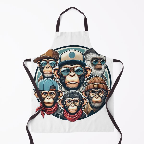 Item preview, Gangster Monkeys designed and sold by One-True-North.