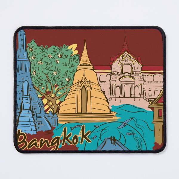 Item preview, Bangkok famous city designed and sold by Eugenie974.