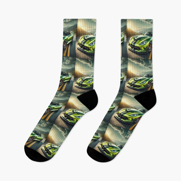 Item preview, "Meta2Physical Speed: The Viper's Elegance at Sunset" designed and sold by Meta2Physical.