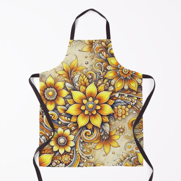 Artikelvorschau, Gelbe Blumen Aufkleber, T-Shirts, Leggings, Röcke, A-Linien-Kleider entworfen und verkauft von AllYoursShop.