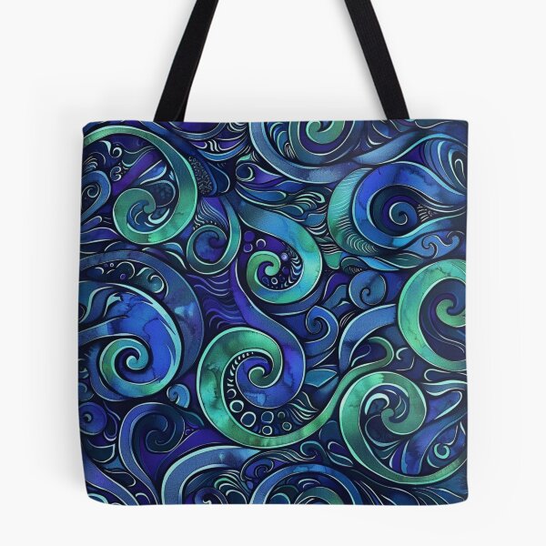 Item preview, New Zealand Paua Māori Pattern Koru Design 319 designed and sold by GrinGalore.