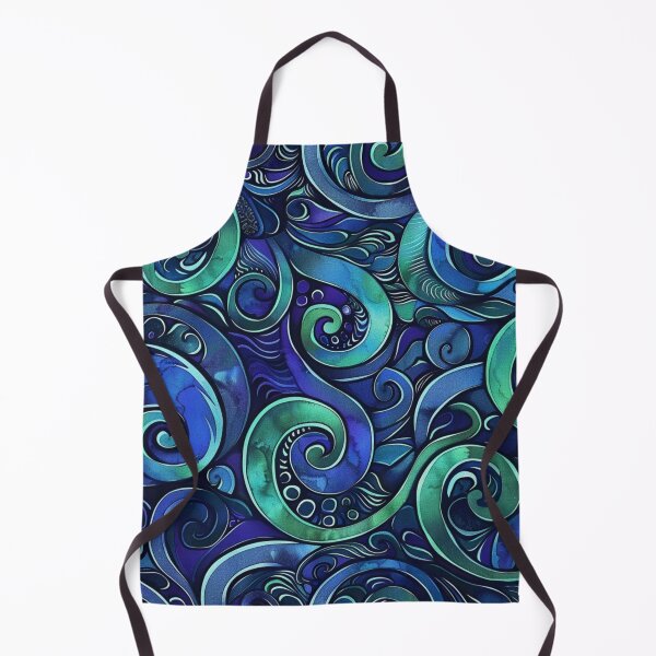 Item preview, New Zealand Paua Māori Pattern Koru Design 319 designed and sold by GrinGalore.