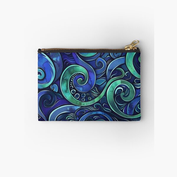 Item preview, New Zealand Paua Māori Pattern Koru Design 319 designed and sold by GrinGalore.