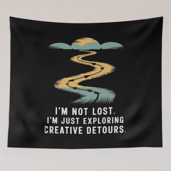 Item preview, Creative Detours Adventure Design – Inspirational Art designed and sold by VisualArtsOasis.