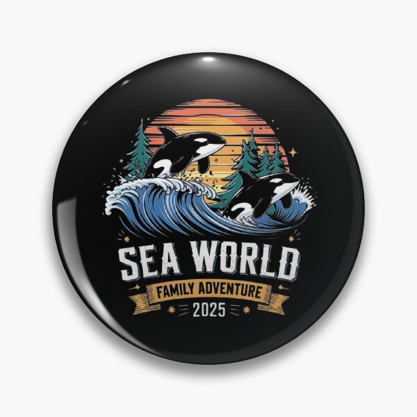 Item preview, Orca Family Adventure 2025 - Ocean Wave Wildlife Art designed and sold by love3617.