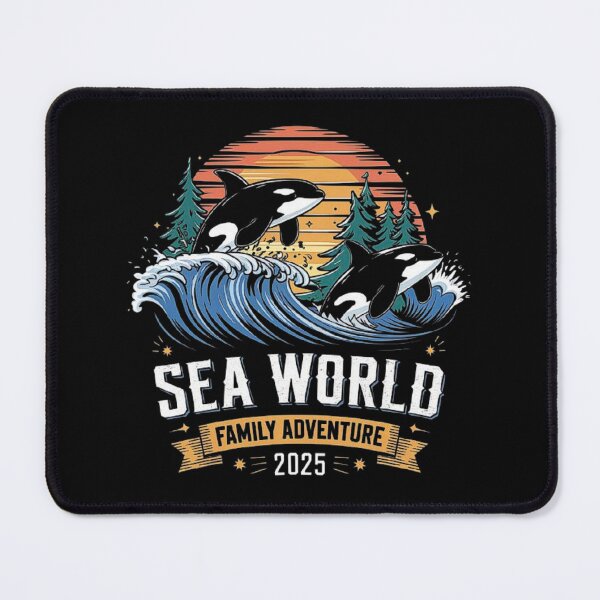Item preview, Orca Family Adventure 2025 - Ocean Wave Wildlife Art designed and sold by love3617.