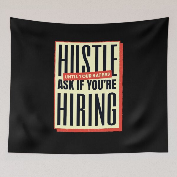 Item preview, Hustle designed and sold by BesasDesigns.