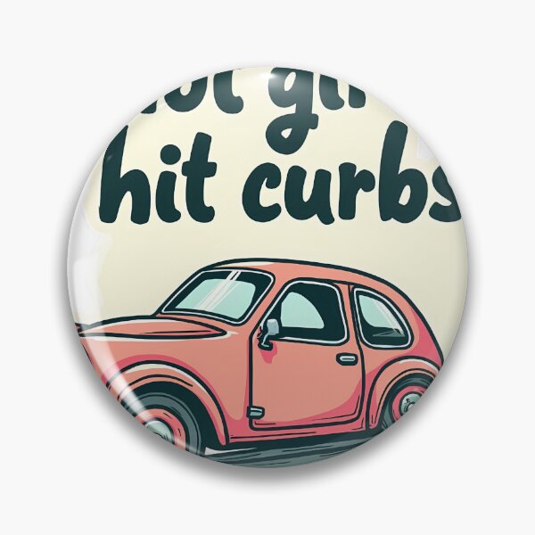 Item preview, Hot girls hit curbs car  designed and sold by Brizvid.