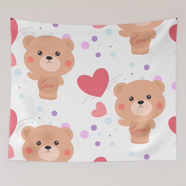 Item preview, A cute chubby bear love you forever. designed and sold by AddyTae.