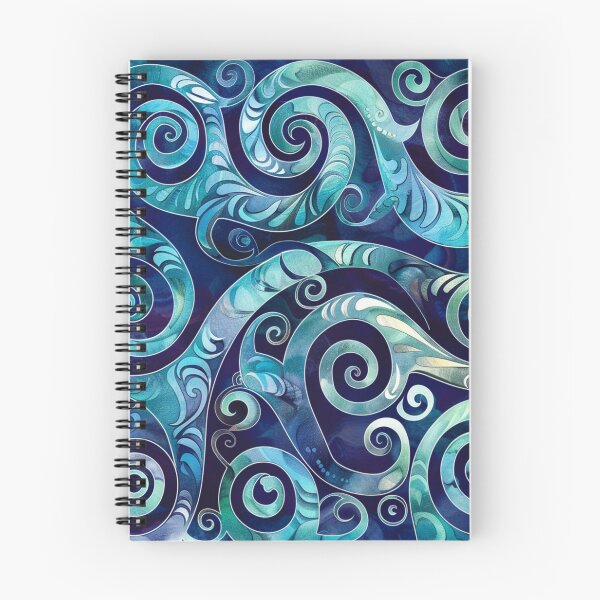 Item preview, New Zealand Paua Māori Pattern Koru Design 320 designed and sold by GrinGalore.