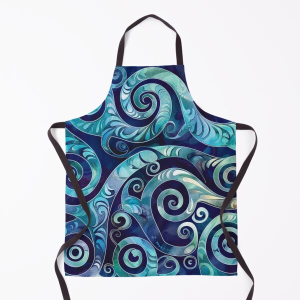 Item preview, New Zealand Paua Māori Pattern Koru Design 320 designed and sold by GrinGalore.