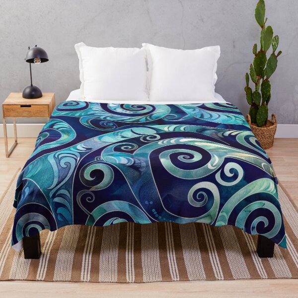 Item preview, New Zealand Paua Māori Pattern Koru Design 320 designed and sold by GrinGalore.