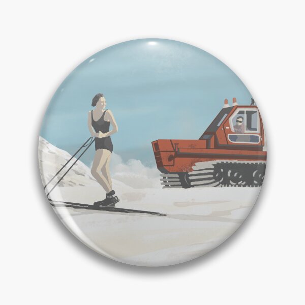 Artikelvorschau, Retro-Skifahrer im Tatra-Gebirge - Nízke Tatry entworfen und verkauft von WHTDG.