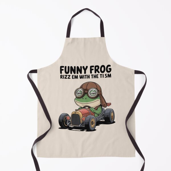 Item preview, Funny Frog Driving with Quiet Charm designed and sold by TeeGrit.