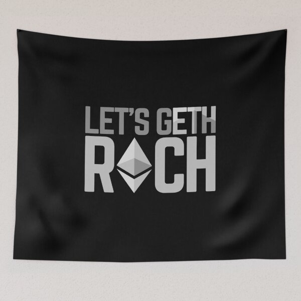 Item preview, Let's Get Rich designed and sold by BesasDesigns.