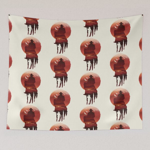 Item preview, Red Cowboy Sunset designed and sold by Dan Elijah Fajardo.