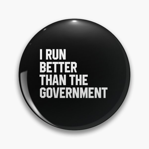 Item preview, I Run Better Than The Government  designed and sold by xhearalisa.