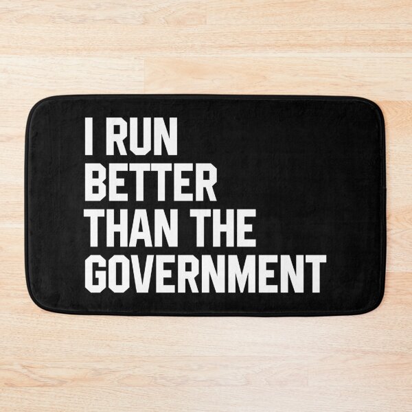 Item preview, I Run Better Than The Government  designed and sold by xhearalisa.