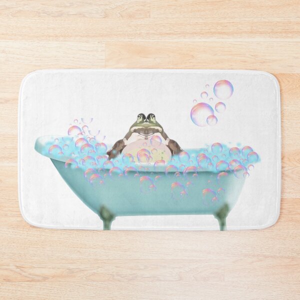Item preview, toad taking a bath designed and sold by TaraPen.