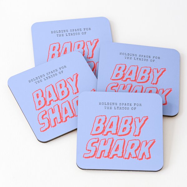 Item preview, Holding Space For The Lyrics Of Baby Shark designed and sold by LU Photography.